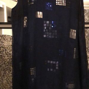 Lane Bryant Tops - Navy Artistic Tunic/Tank Lane Bryant Tops - Navy Artistic Tunic/Tank